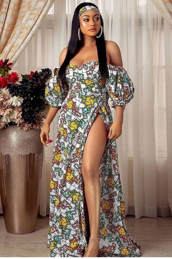 +5 Gorgeous Ankara Gown Styles for Ladies - Ankara Fashion - shweshwe 4u