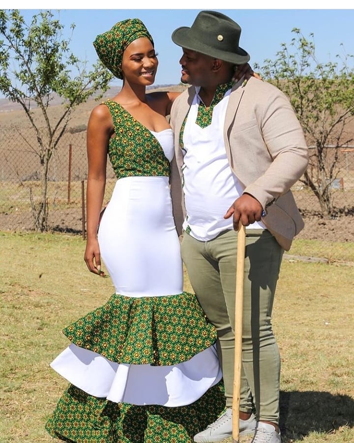 Hot and Stylish South African Shweshwe Dresses 2020 - shweshwe 4u