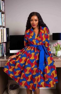 +7 AFRICAN PRINT DRESSES FOR BLACK WOMEN'S - shweshwe 4u