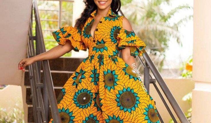 AFRICAN PRINT DRESSES (3)