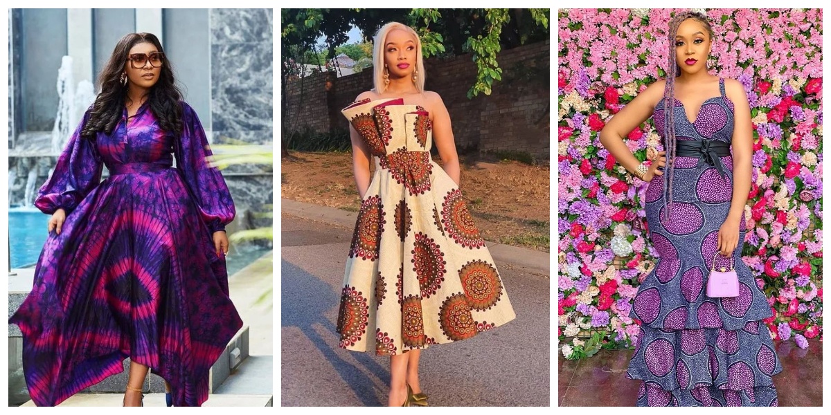 AFRICAN PRINT DRESSES FOR BLACK WOMEN'S