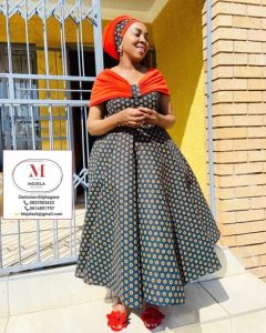 +5 Fabulous South African Shweshwe Dresses styles - shweshwe 4u