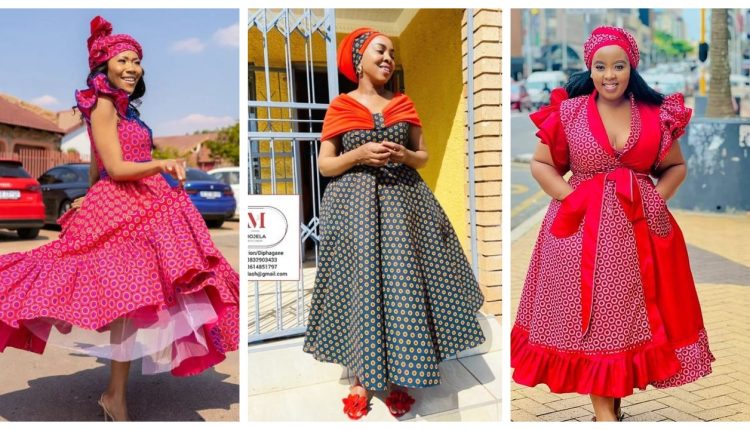 +5 Fabulous South African Shweshwe Dresses styles