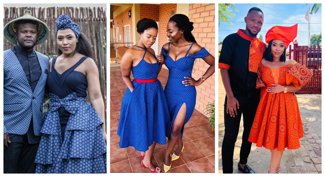 Beautiful Shweshwe Dresses For African Woman