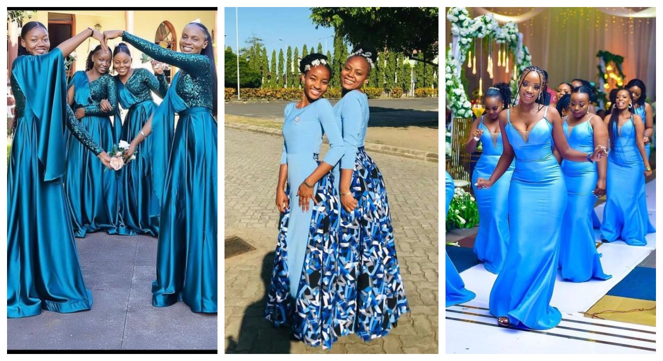 African Bridesmaid Dresses For a Modern Women's