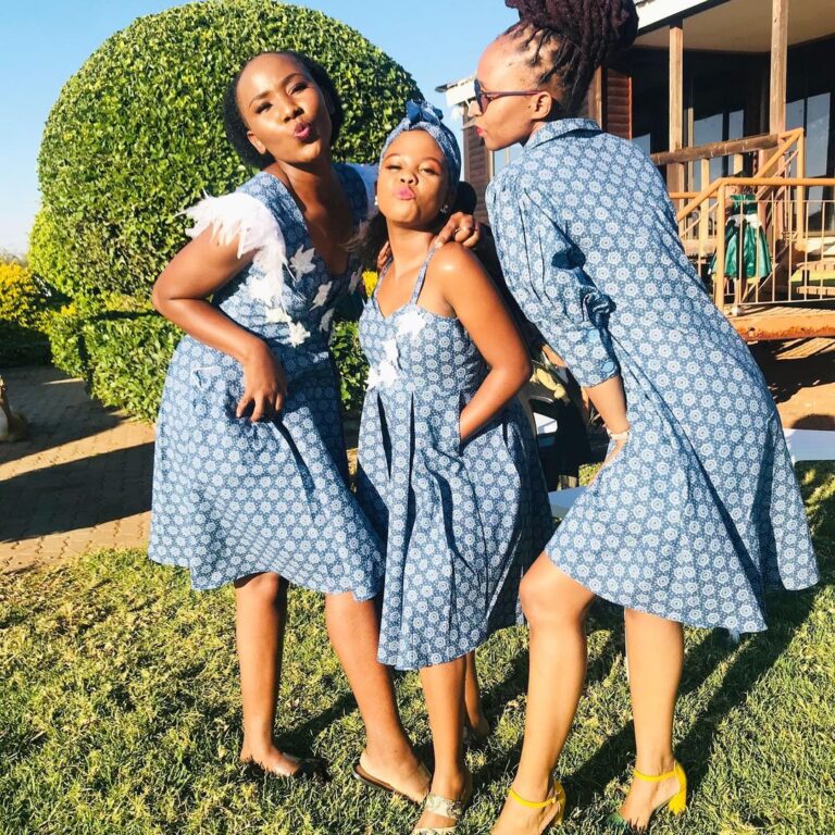 Shweshwe Dresses For Makoti 2020 - shweshwe 4u