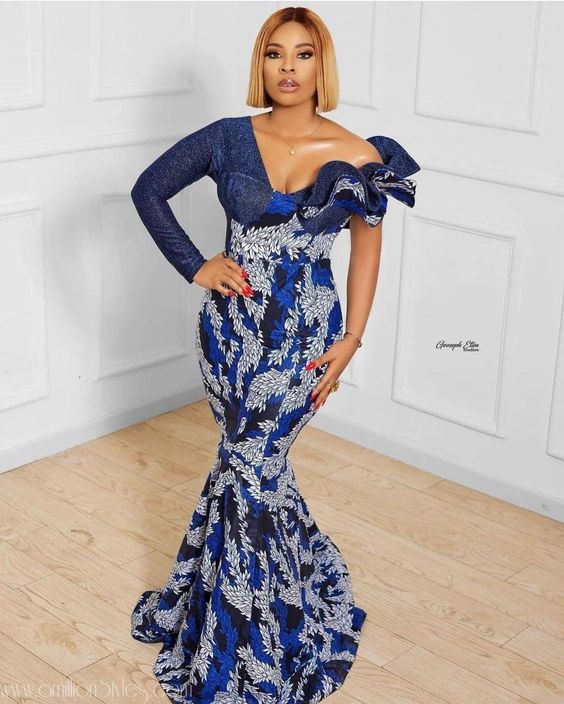 Ankara Skirt And Blouse Style For Wedding 2021 - shweshwe 4u