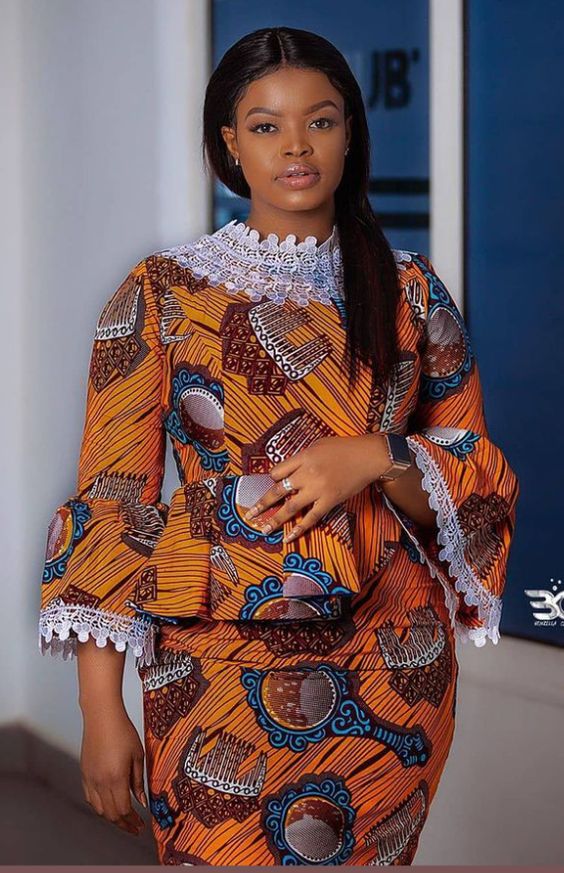 Ankara Skirt And Blouse Style For Wedding 2021 - Shweshwe 4u