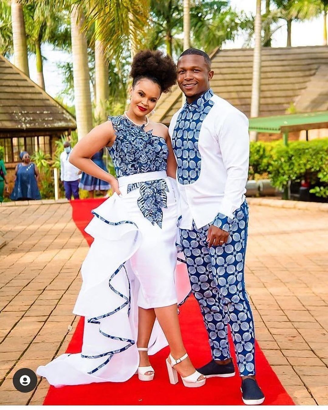 Botswana Traditional Attire For Wedding 2021 Shweshwe 4u