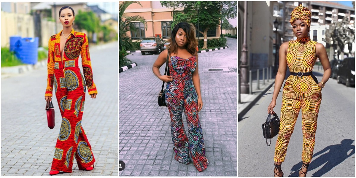 Classy Ankara Styles Of Jump-suits For Ladies 2021 - shweshwe 4u