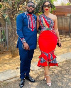 Modern Zulu Traditional Dresses For African Women - shweshwe 4u