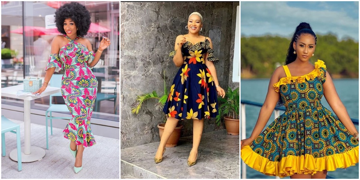 Latest Ankara Gown Styles 2021 For African Women's (6)