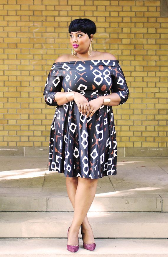 Latest Kitenge Fashion Dresses for Plus Size Ladies - shweshwe 4u