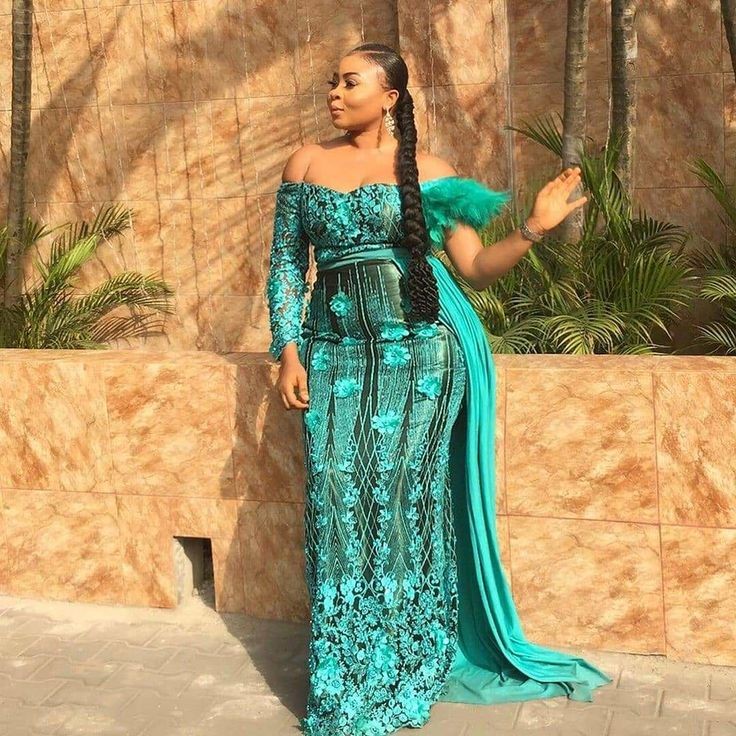 Latest Nigerian Lace Dress Styles For Ladies 2022 – shweshwe 4u