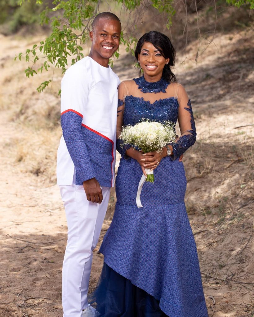 Botswana traditional Wedding Dresses 2022 For Tswana Women's - shweshwe 4u