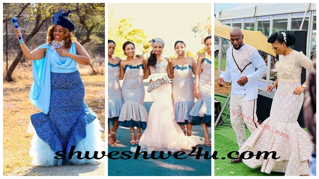 Shweshwe Dresses for Makoti