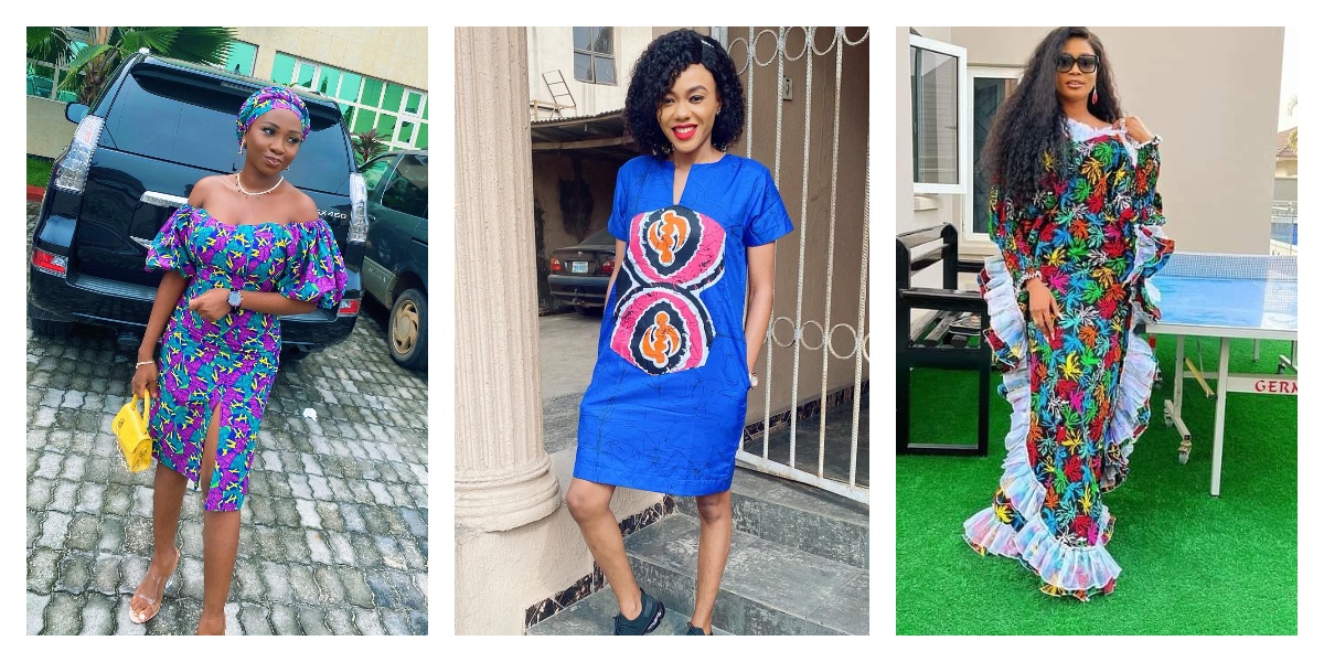 Long Ankara Gown Styles for Ladies