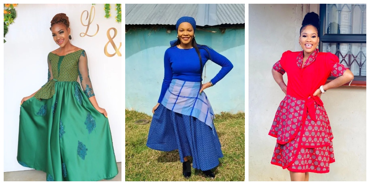 Best Traditional shweshwe Dresses 2022 For Women's