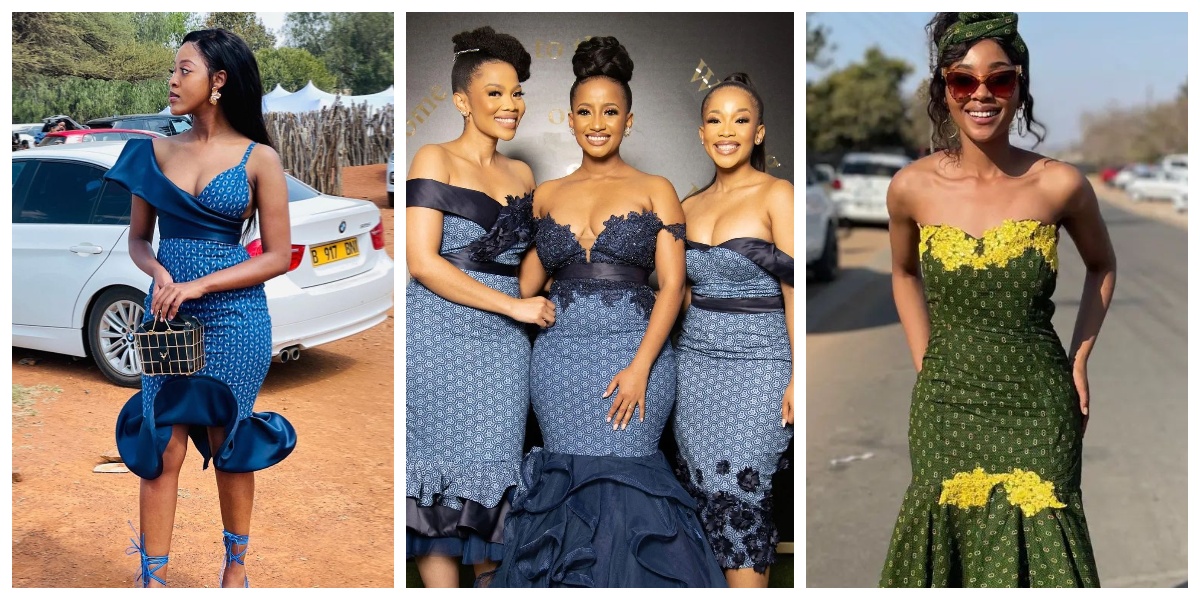 Latest Tswana Traditional Attire for Wedding 2022