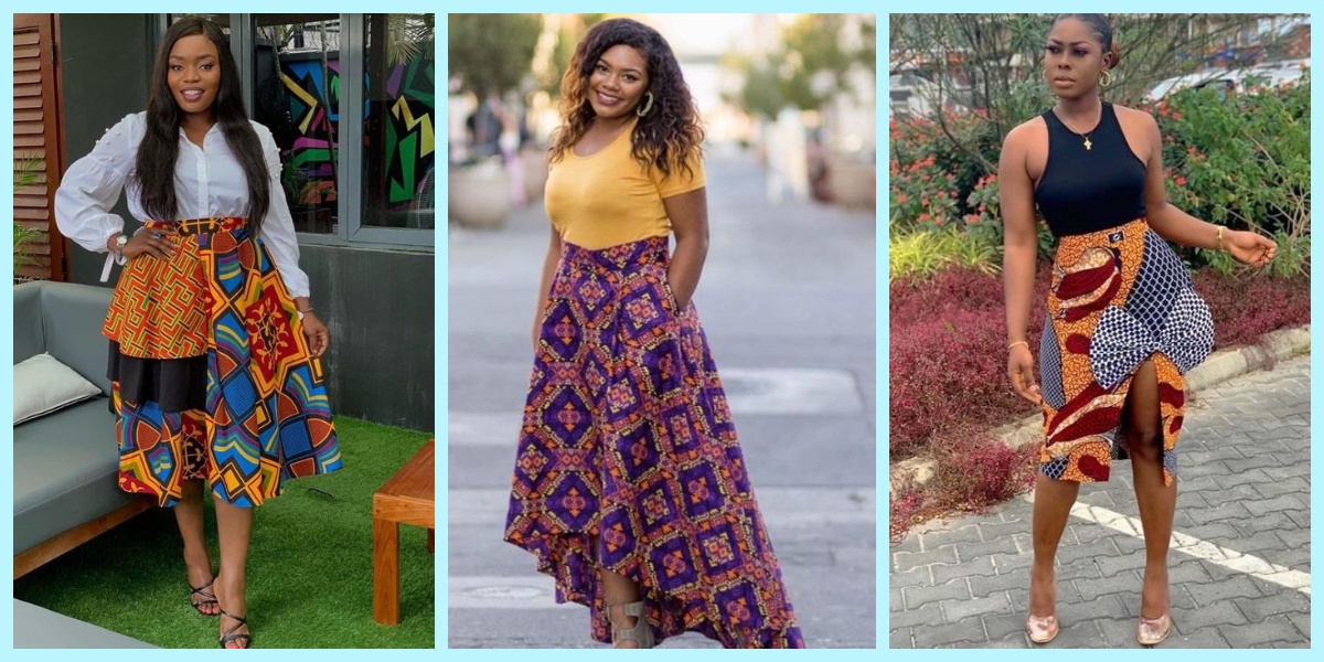 Latest Ankara Skirt Styles 2022 For African Women's