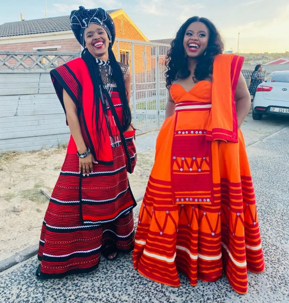 Latest Xhosa Traditional Dresses 2022 For African Women's - shweshwe 4u