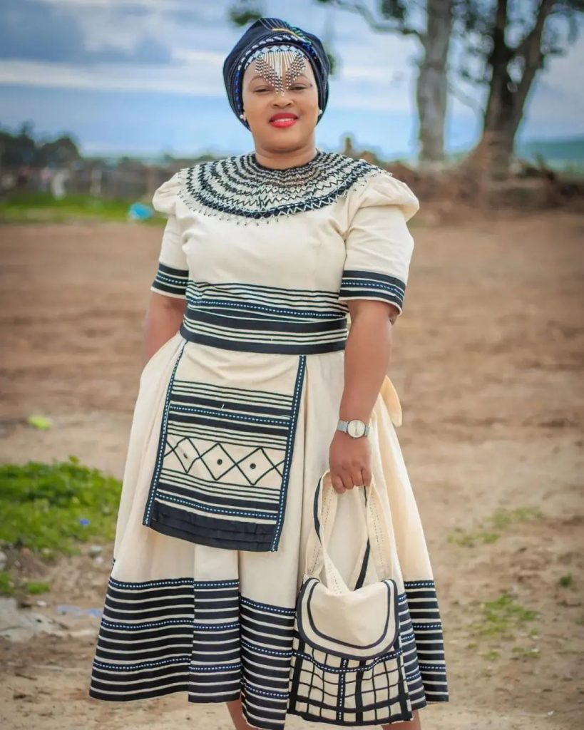 Latest Xhosa Traditional Dresses 2022 For African Women's - shweshwe 4u