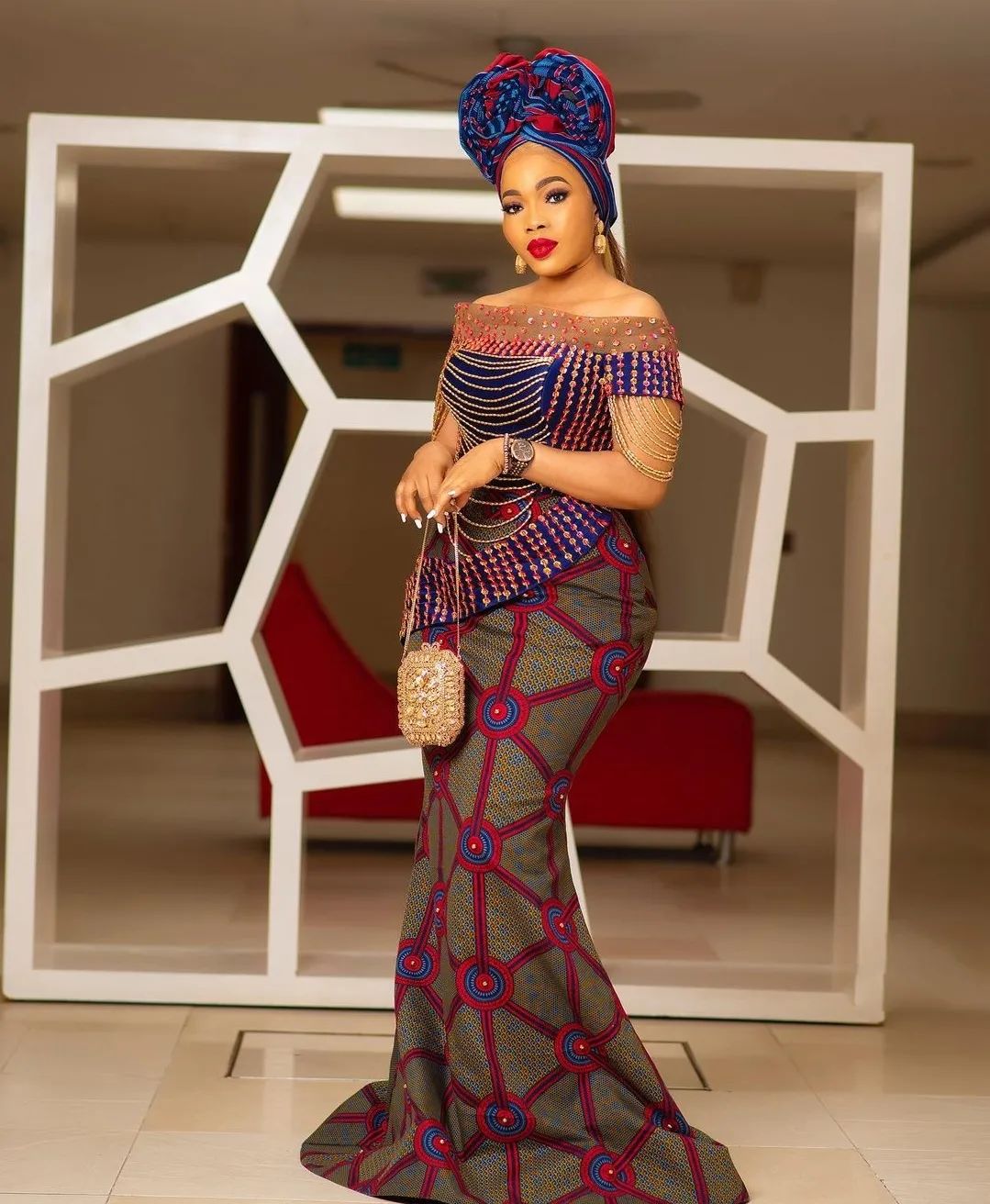 Trending Ankara Dresses Styles For Ladies 2023