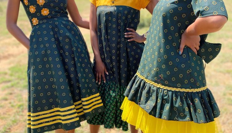 STUNNING SHWESHWE TRADITIONAL DRESSES FOR LADIES 2023 (7)