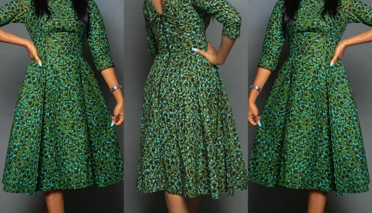 Best Ankara Dress Styles Best For Ladies 2023 (14)