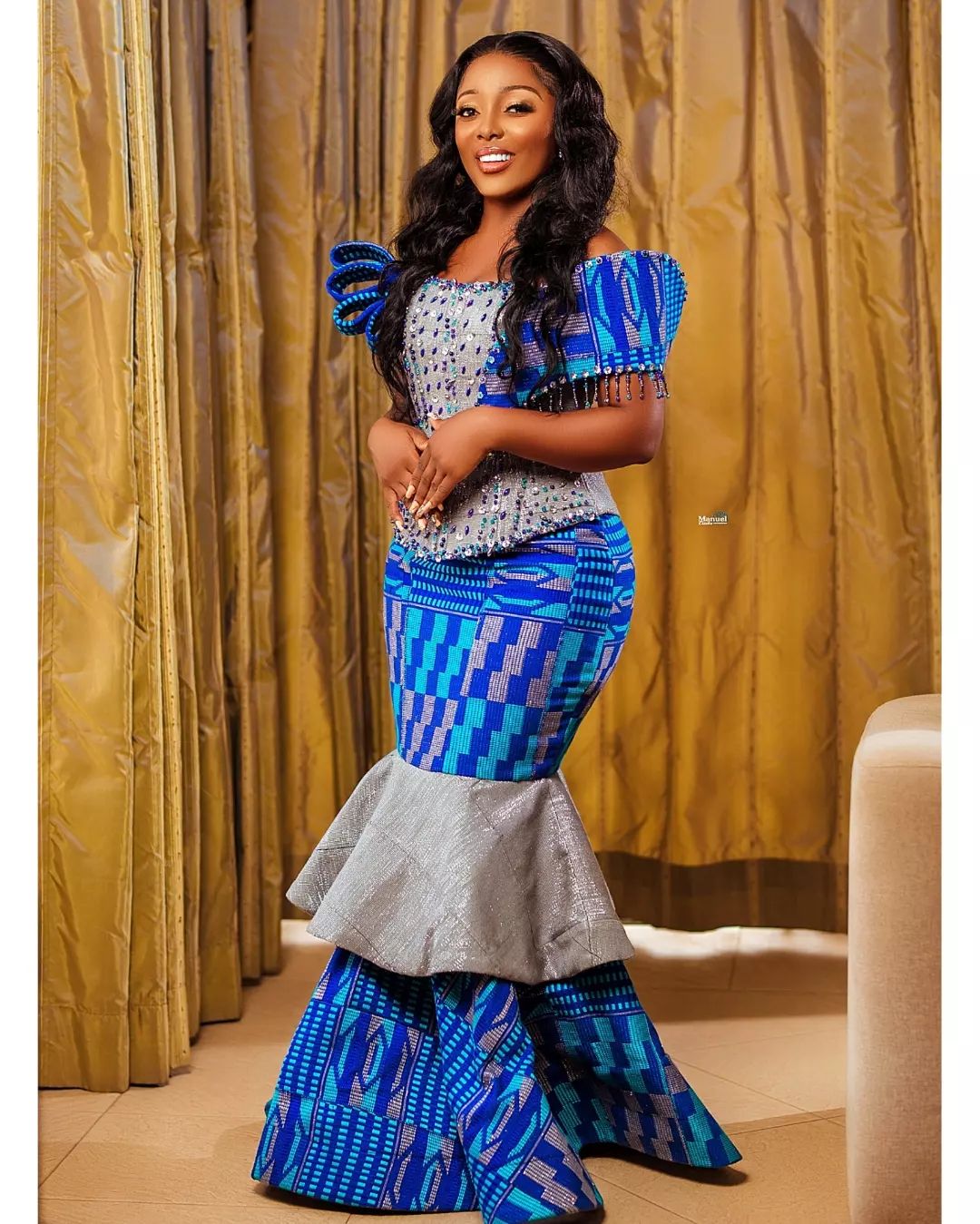 Unique Kente Styles for Wedding party 2023 - shweshwe 4u