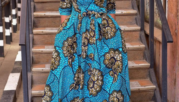 wonderful Kitenge Designs For Long Dresses 2023 (3)