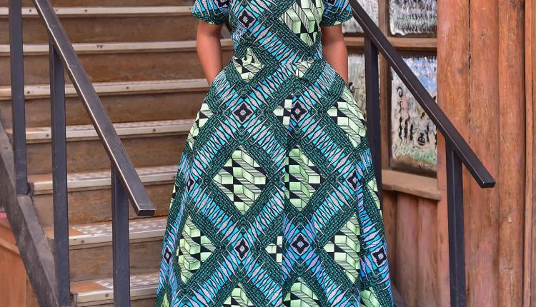 Latest Kitenge Prom Dresses Styles For Women 2023 (12)