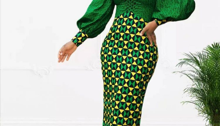 Unique Ankara Dresses For African Women 2023 (12)