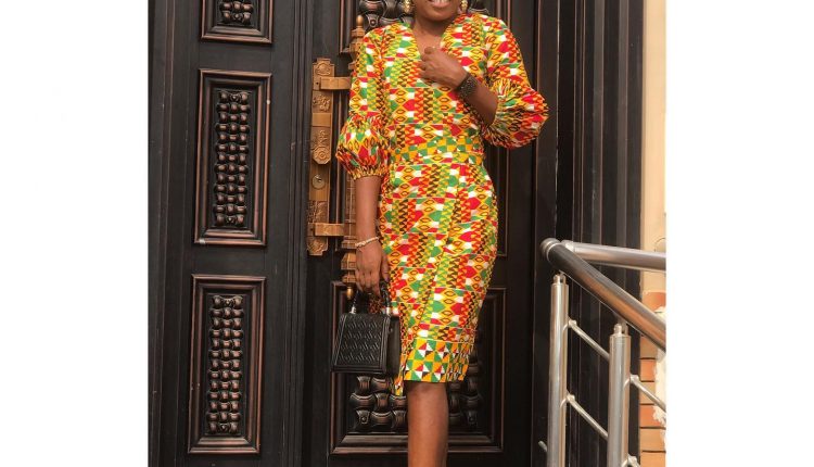 Unique Kente Styles For Wedding Party 2023 (13)