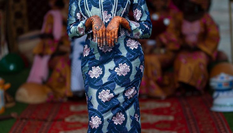 Unique Kente Styles For Wedding Party 2023 (14)