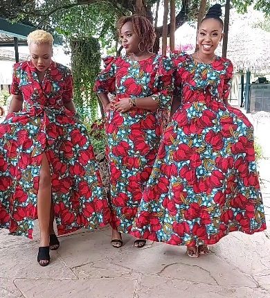 Latest Kitenge Dresses Fashion For Ladies 2023 (1)