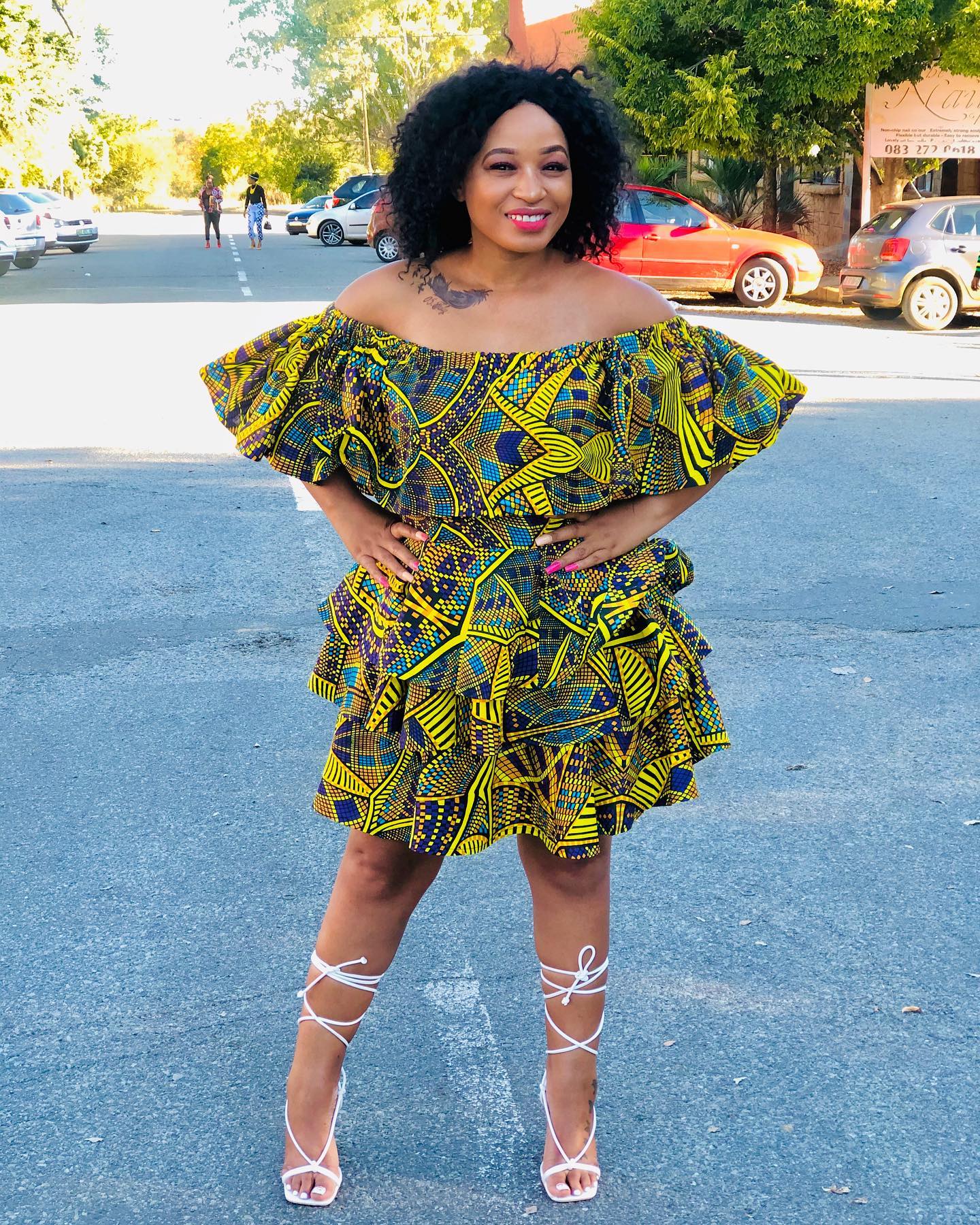 Simple and Unique Ankara Dress Ideas 2023 - shweshwe 4u