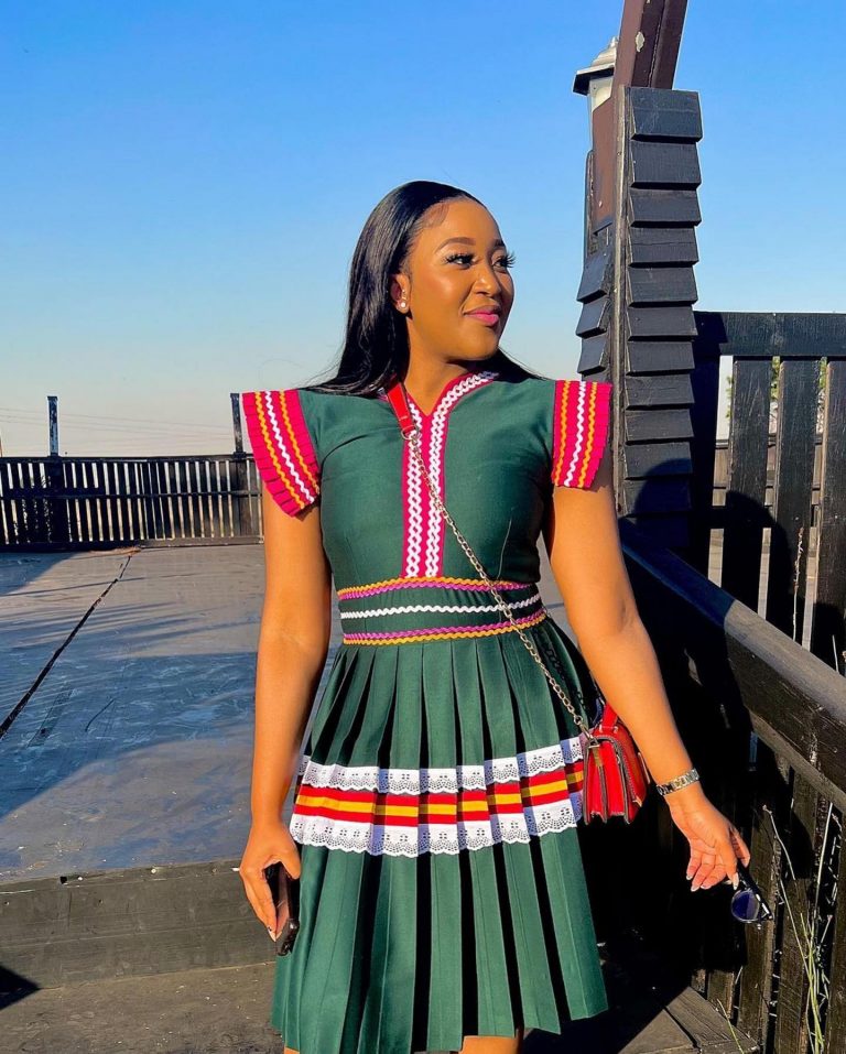 The Colors and Patterns of Sepedi Traditional Attire – shweshwe 4u