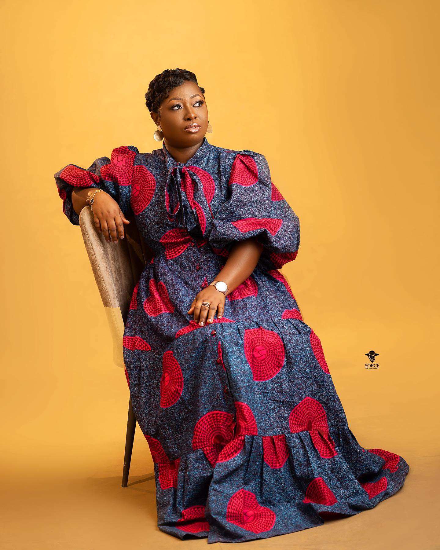 Kitenge Long Dresses Designs Ankara 2023