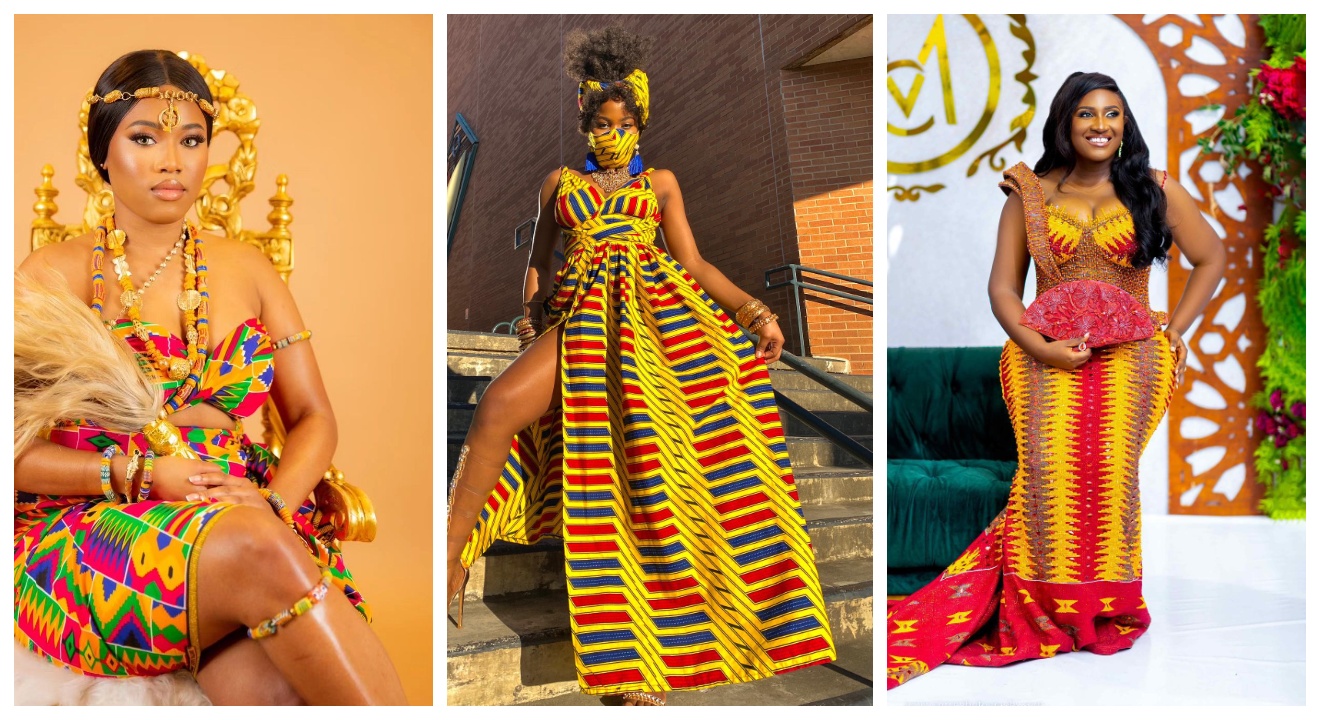 Trendy Kente Styles for African Women 2023