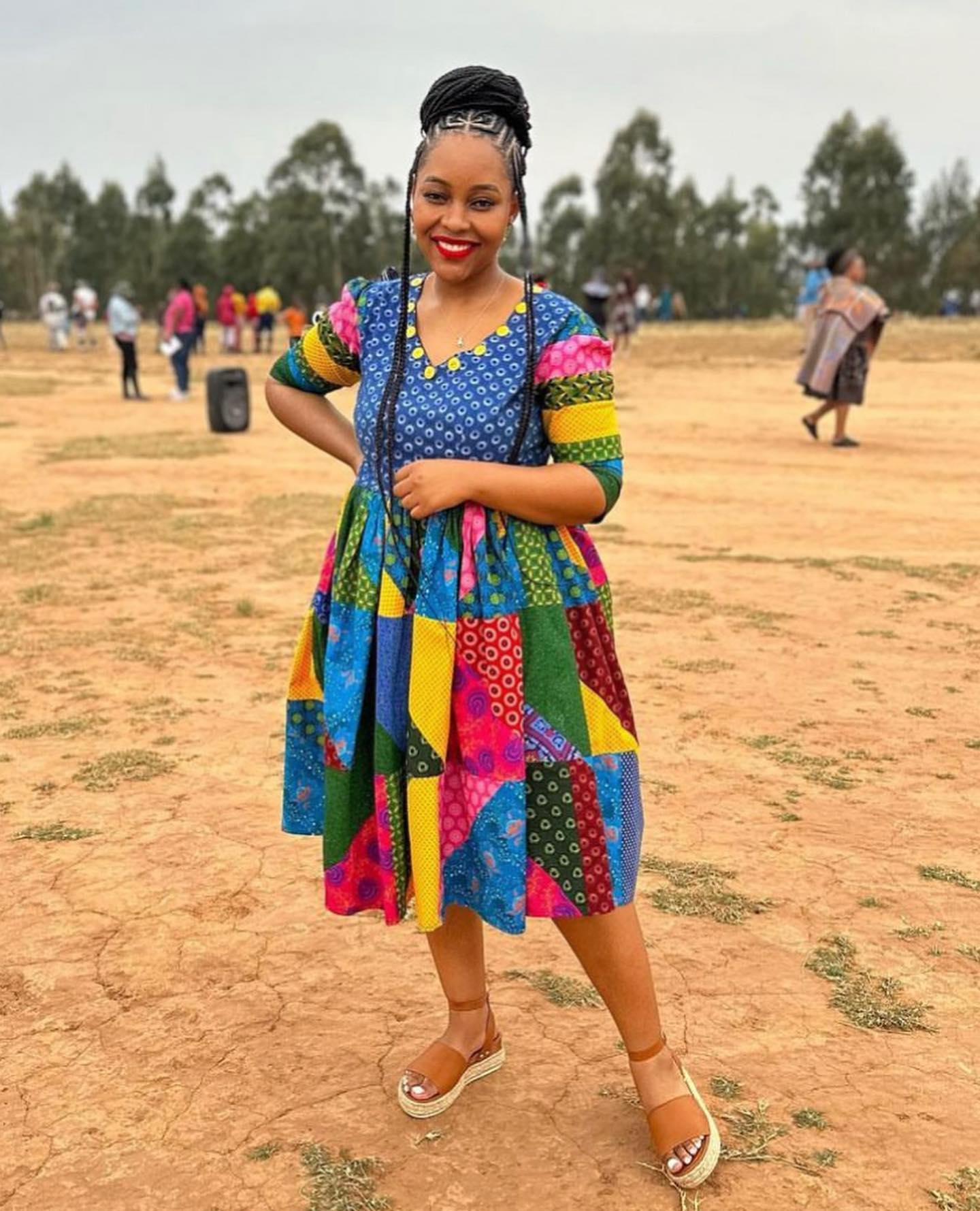 Styling Tips for Sotho Traditional Clothing - shweshwe 4u