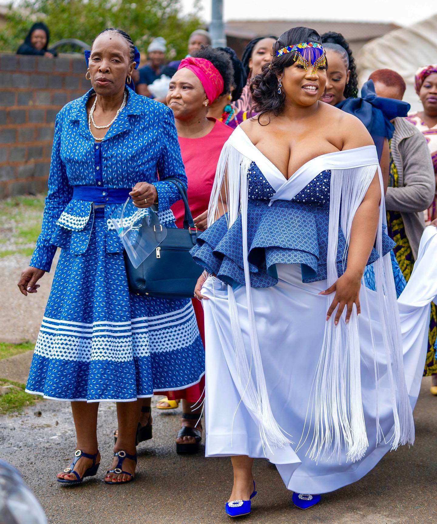 Traditional Shweshwe Attire Wedding The Epitome of African Fashion