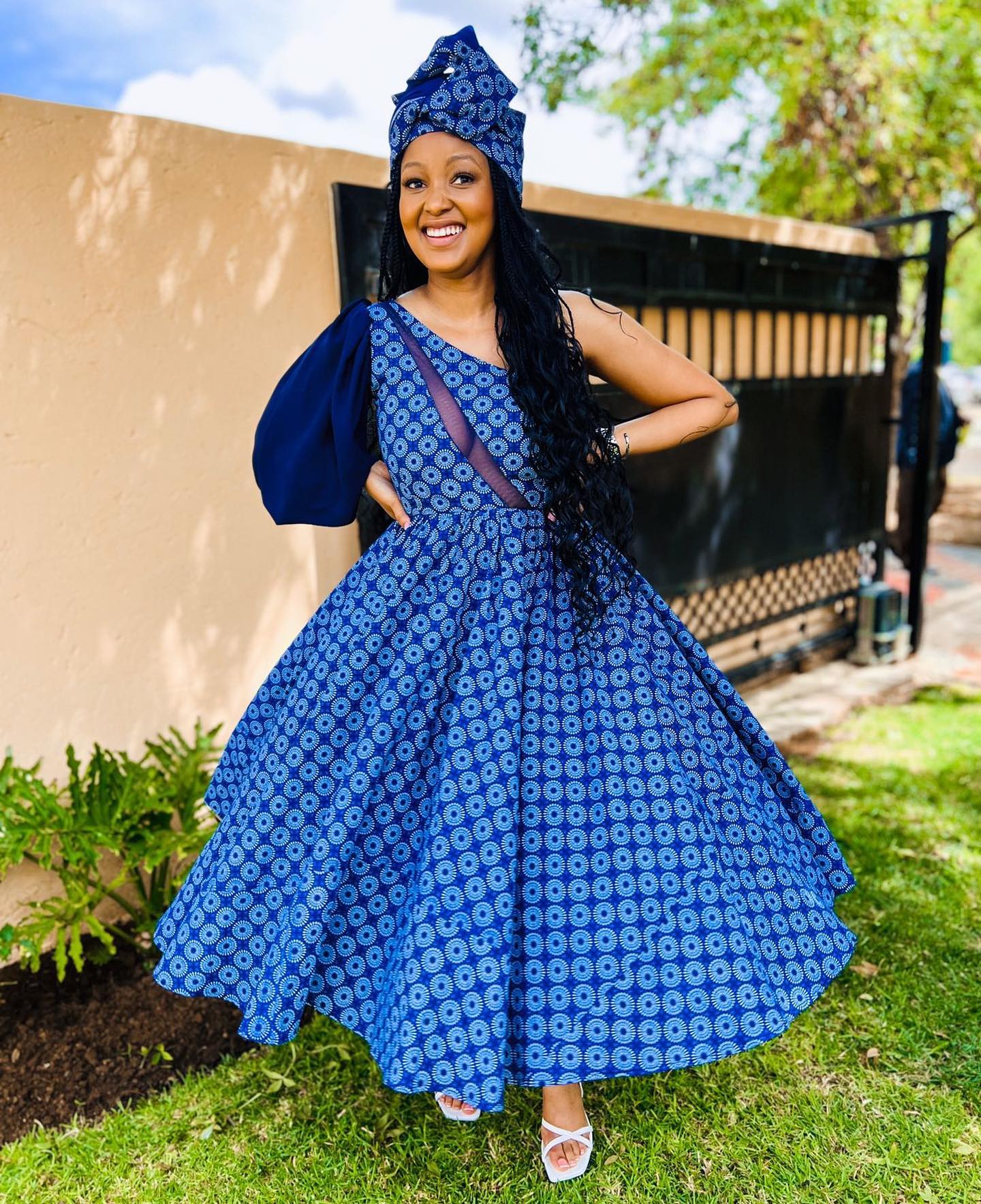 Trendy Shweshwe Dresses 2023 for african women - shweshwe 4u