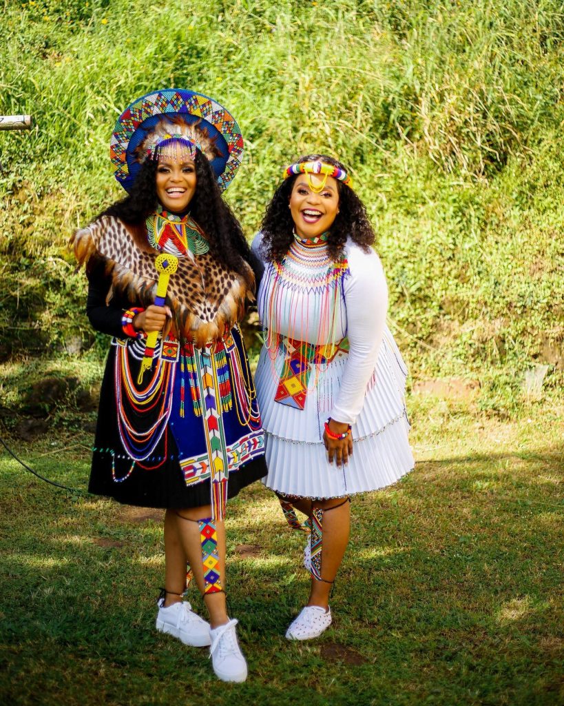 Amazing Traditional Zulu Attire Marriage observances 2024 - shweshwe 4u