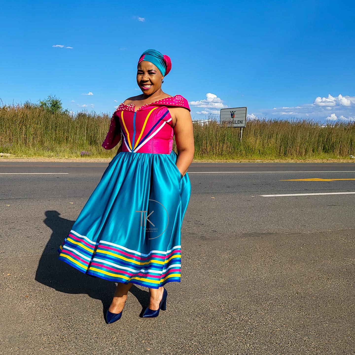 Short Sepedi Traditional Dresses 2024 For Ladies - shweshwe 4u