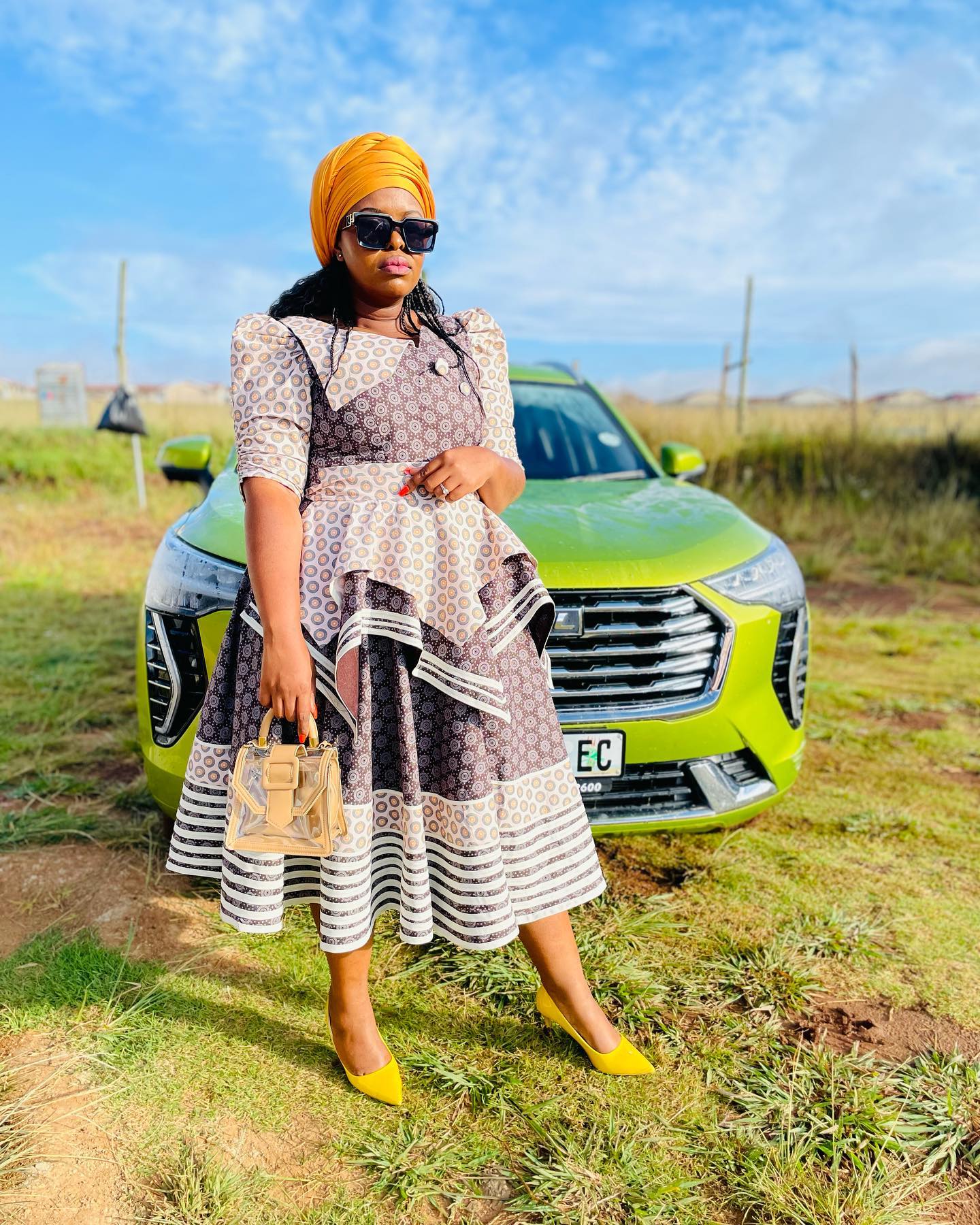 Trendy Makoti Shweshwe Dresses For marriage 2024