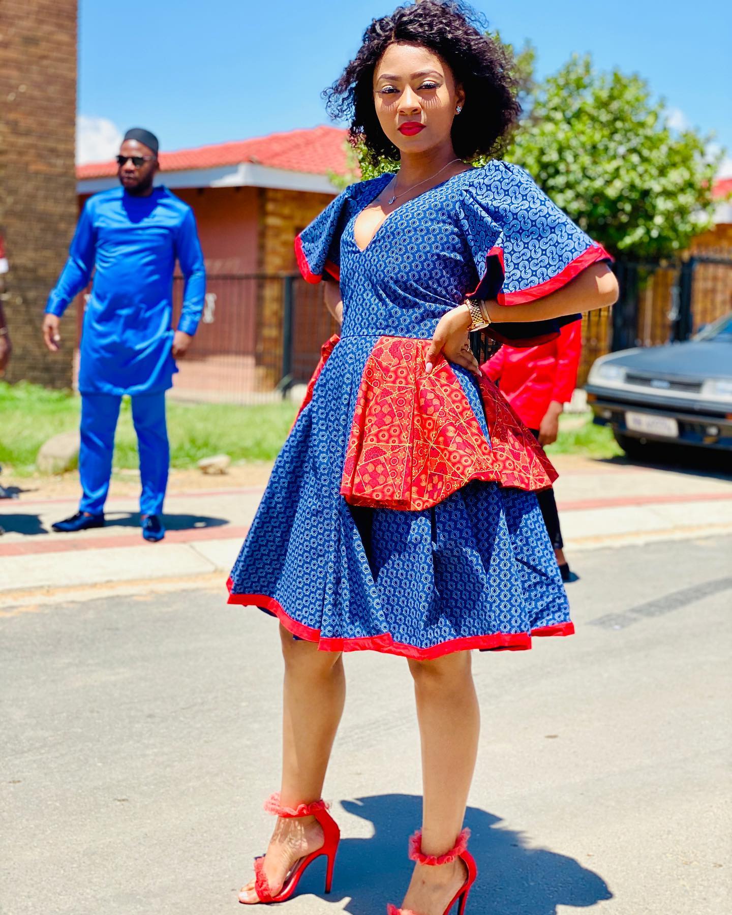 Trendy Makoti Traditional Shweshwe Dresses 2024 