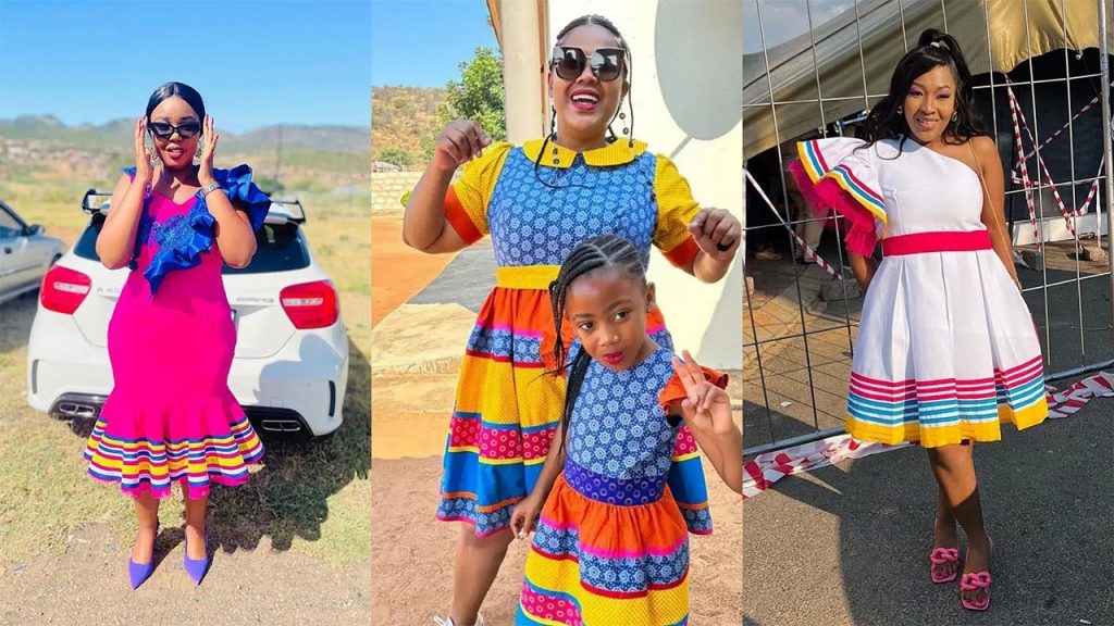 The most Fabulous Sepedi Traditional Dresses for women 2024 - shweshwe 4u