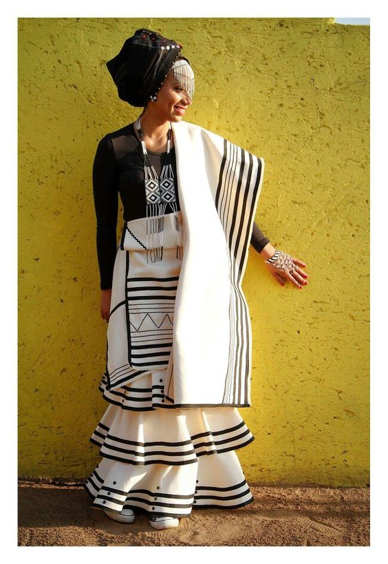 Latest Traditional Xhosa Dresses for Chic Women 2024 - shweshwe 4u