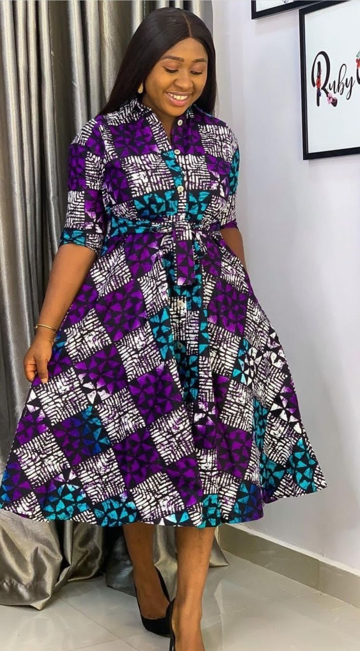 Ankara Magic: Unleashing the Power of Color and Pattern in 2024 Dresses ...